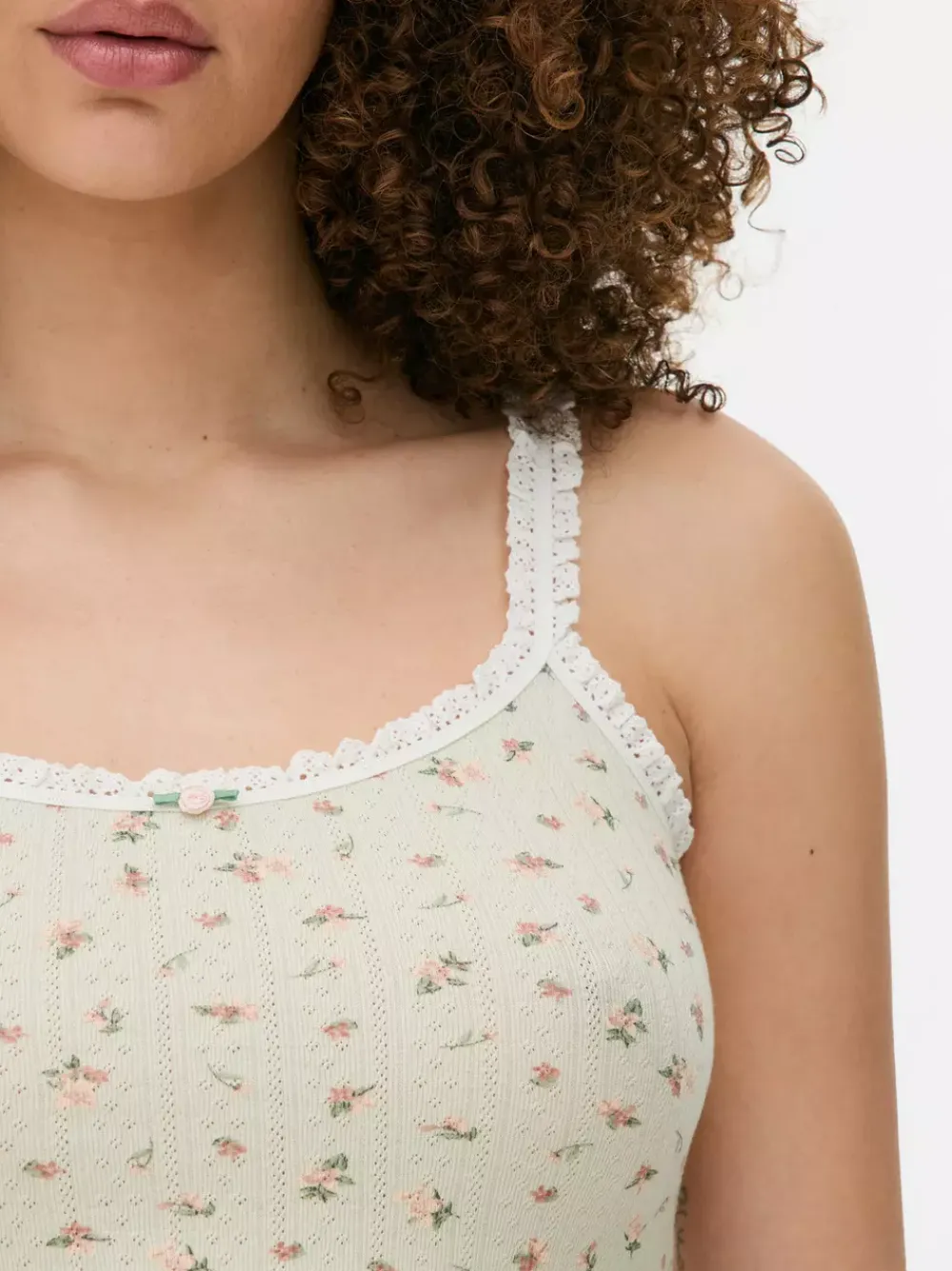 Primark Góry Od Piżamy<Ażurowy top od piżamy