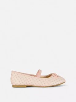 Dzieci Primark Płaskie Buty<Balerinki z laserowo wycinanymi gwiazdkami