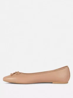 Primark Płaskie Buty<Baleriny na płaskiej podeszwie z kokardką