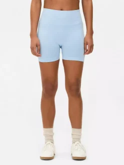 Primark Odzież Domowa I Na Siłownię|Szorty<Bezszwowe szorty do jogi z wysokim stanem