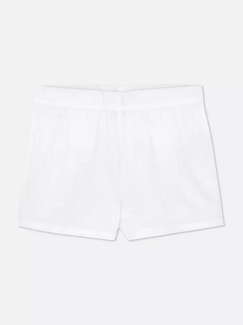 Primark Spodnie Od Piżamy<Białe tkane szorty piżamowe
