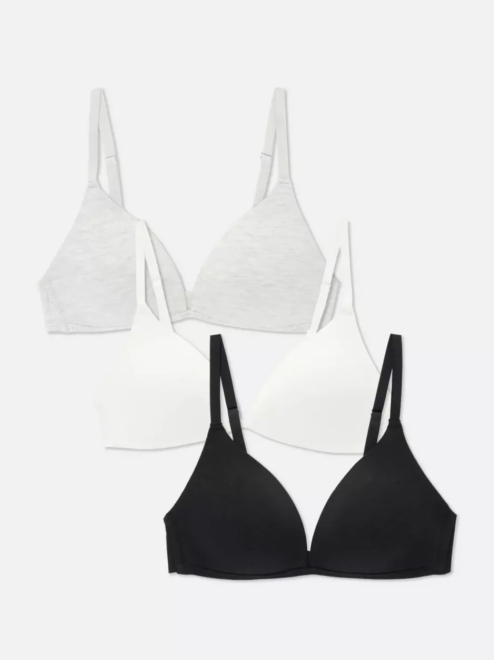 Primark Biustonosze<Biustonosze bez fiszbin, 3 szt.