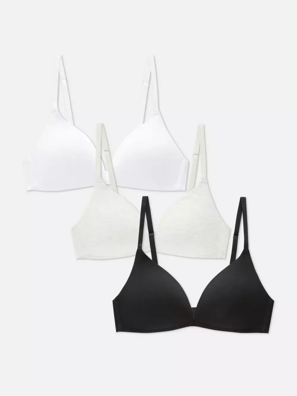Primark Biustonosze<Biustonosze bez fiszbin, 3 szt.