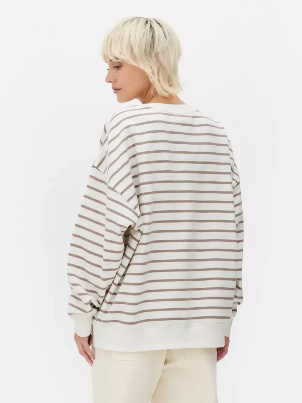 Primark Odzież Domowa I Na Siłownię|Bluzy<Bluza oversize w paski