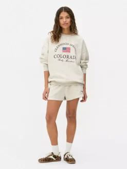Primark Odzież Domowa I Na Siłownię|Bluzy<Bluza oversize z nadrukiem