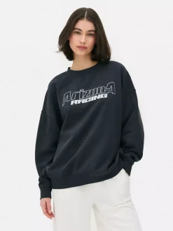 Primark Odzież Domowa I Na Siłownię|Bluzy<Bluza oversize z nadrukiem