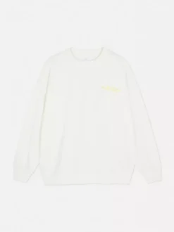 Primark Bluzy<Bluza oversize z nadrukiem