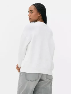 Primark Odzież Domowa I Na Siłownię|Bluzy<Bluza z okrągłym dekoltem i motywem Disneya