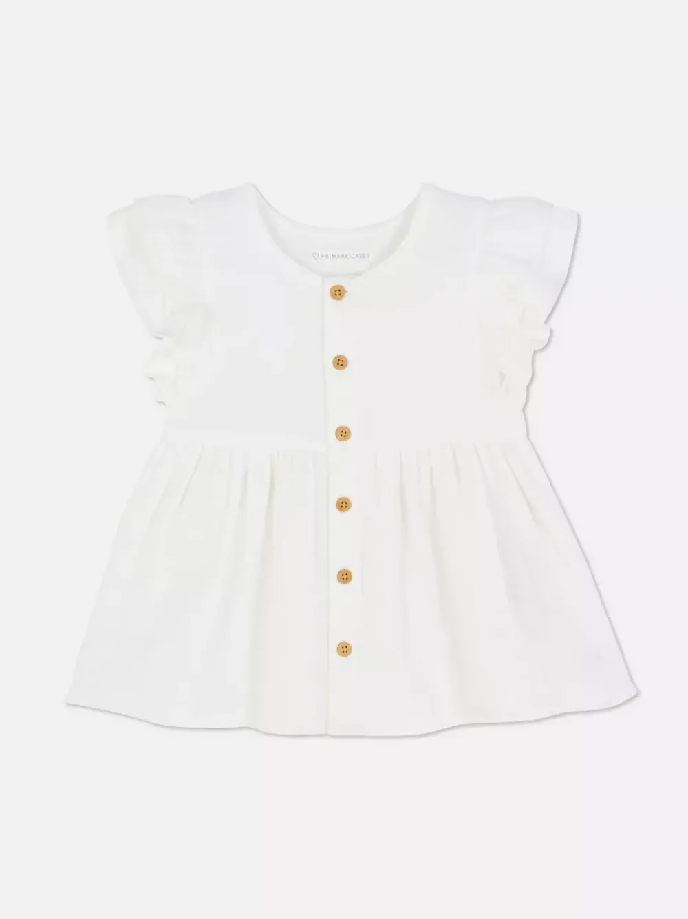 Primark Topy I T-Shirty<Bluzka z krótkim rękawem z muślinu