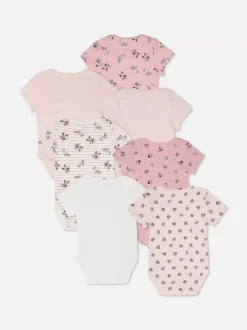 Primark Body I Koszulki Bez Rękawów<Body z Myszką Minnie i Kaczką Daisy Disneya, 7 szt.