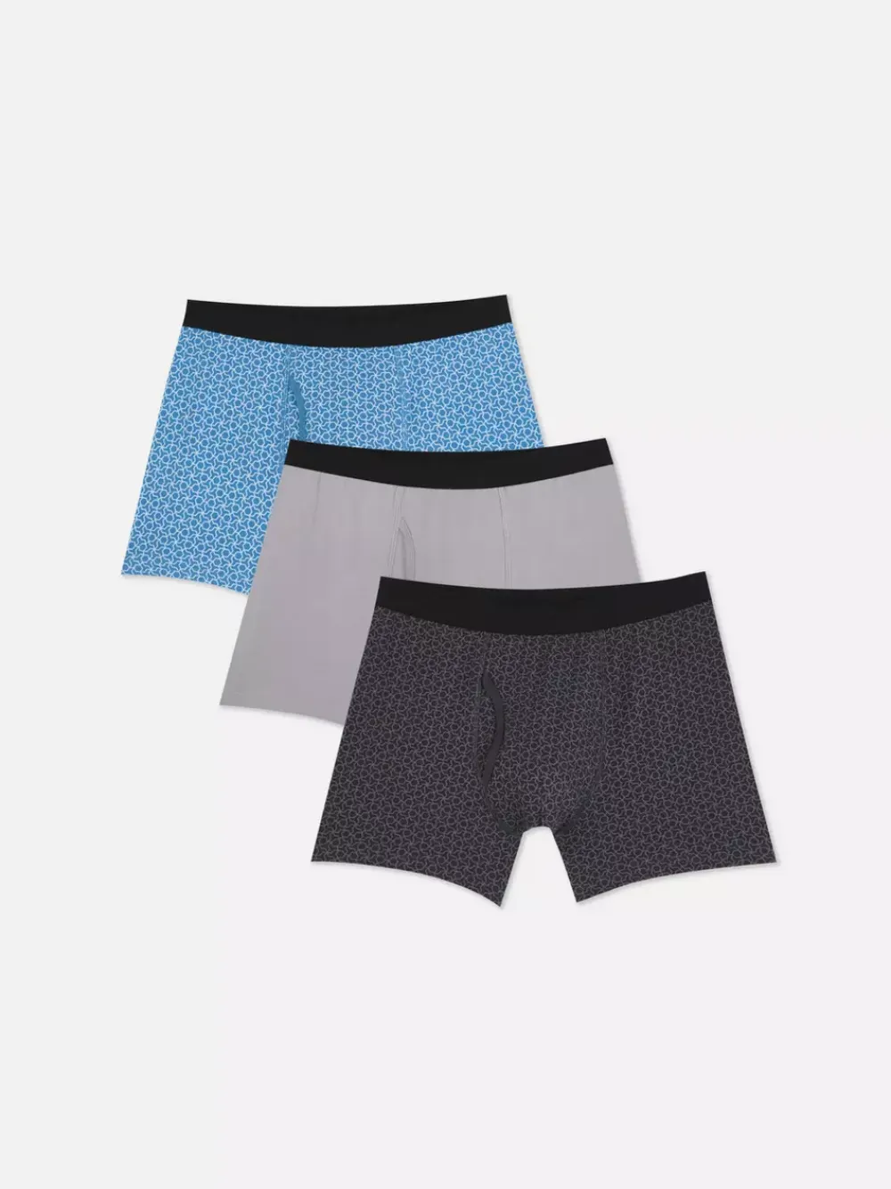 Primark Bielizna<Bokserki w geometryczne wzory, 3 pary