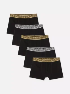 Primark Bielizna<Bokserki z metaliczną gumką, 5 par
