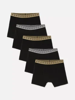 Primark Bielizna<Bokserki z metaliczną gumką, 5 par
