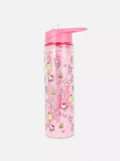 Primark Filiżanki I Kubki<Butelka na wodę z motywem Hello Kitty i przyjaciół