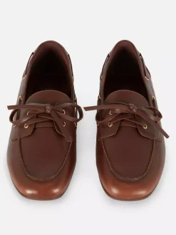 Primark Płaskie Buty<Buty żeglarskie ze sztucznej skóry