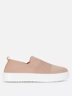 Primark Buty Sportowe|Odzież Domowa I Na Siłownię<Buty sportowe z dzianinową prążkowaną cholewką