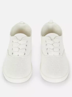 Primark Buty Sportowe|Odzież Domowa I Na Siłownię<Buty sportowe z haftem na płaskiej platformie