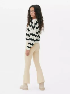 Dzieci Primark Spodnie I Legginsy<Dżersejowe legginsy z rozszerzanymi nogawkami