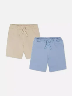 Primark Szorty<Dżersejowe szorty ściągane sznurkiem, 2 szt.