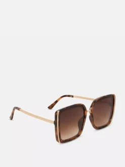 Primark Okulary Przeciwsłoneczne<Duże okulary przeciwsłoneczne w kwadratowej oprawce