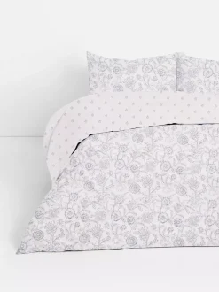Primark Poszewki Na Kołdry I Komplety Pościeli<Dwustronny komplet pościeli w kwiaty, rozmiar king