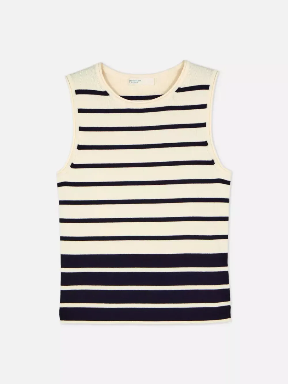 Primark Topy I T-Shirty<Dzianinowy top bez rękawów z okrągłym dekoltem