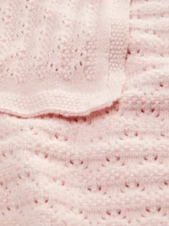 Dzieci Primark Pościel I Kocyki<Dziecięcy kocyk z ażurowym wzorem