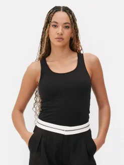 Primark Topy I T-Shirty<Elastyczna koszulka bez rękawów