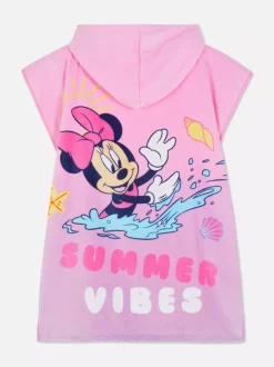 Dzieci Primark Stroje Kąpielowe I Plażowe<Frotowe ponczo z kapturem z Myszką Minnie Disneya