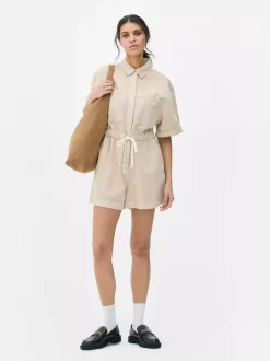 Primark Kombinezony<Funkcjonalny kombinezon z wiązaniem w talii