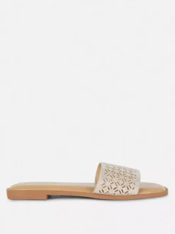 Primark Sandały<Geometryczne sandały bez pięty z wycięciami