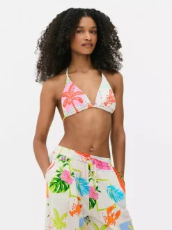 Primark Stroje Kąpielowe I Plażowe<Haftowana trójkątna góra od bikini