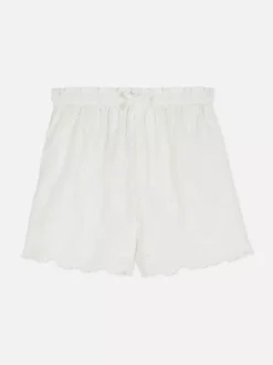 Dzieci Primark Szorty<Haftowane szorty z dżerseju