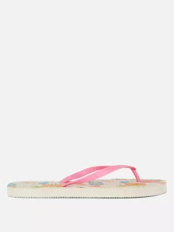 Primark Klapki I Japonki<Japonki w kwiaty