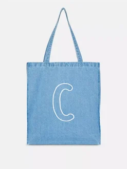 Primark Torby I Portmonetki<Jeansowa torba shopper z inicjałem