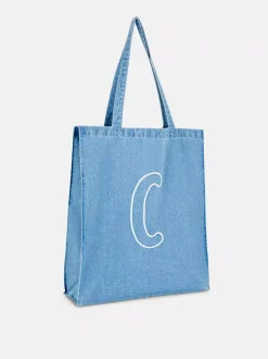 Primark Torby I Portmonetki<Jeansowa torba shopper z inicjałem