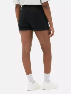 Primark Szorty<Jeansowe spodenki z podwiniętymi nogawkami