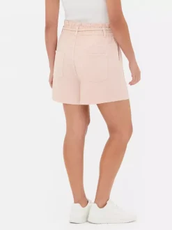 Primark Szorty<Jeansowe szorty bermudy ze sznurkowym wiązaniem