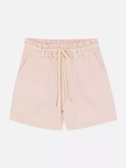 Primark Szorty<Jeansowe szorty bermudy ze sznurkowym wiązaniem