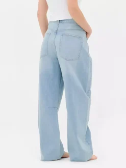 Primark Jeansy<Jeansy typu barrel z postrzępionym obszyciem