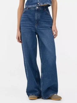 Primark Jeansy<Jeansy typu boyfriend z szeroką nogawką
