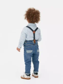 Primark Spodnie I Legginsy<Jeansy z szelkami