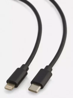 Primark Ładowarki<Kabel z końcówkami USB-C i Lightning o długości 2 m