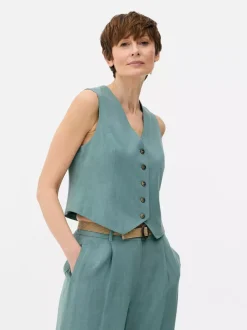 Primark Topy I T-Shirty<Kamizelka zapinana na guziki