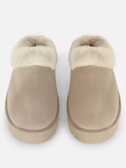 Primark Kapcie<Kapcie bez pięty wyściełane sztucznym futrem