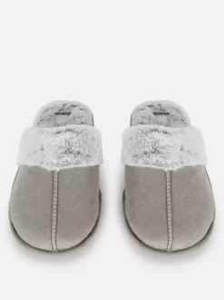 Primark Kapcie<Kapcie ze sztucznego zamszu