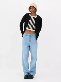 Primark Swetry I Kardigany<Klasyczny sweter rozpinany z okrągłym dekoltem