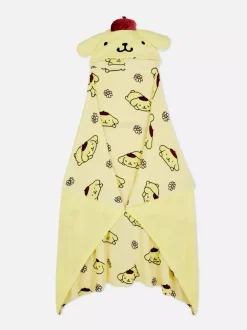 Primark Koce I Narzuty<Kocyk z kapturem i Pompompurinem z Hello Kitty