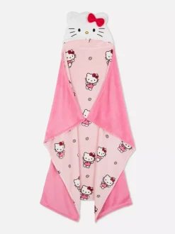 Primark Koce I Narzuty<Koc z kapturem z motywem Hello Kitty
