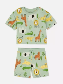 Primark Komplety I Gotowe Stroje<Komplet z T-shirtem i szortami z motywem Safari